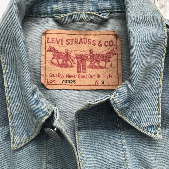 Levi Strauss & Co Jean Jacket Size Small - Picture 3 of 3